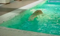 Юлия Латышева голая в бассейне