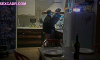 Секс с Мария Мацель на кухне в сериале Черное облако